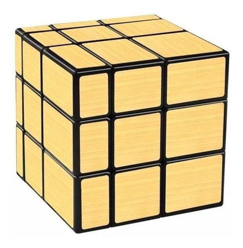 Cubo De Rubik 3x3 Mirror Plateado Espejo Juegos Mentales