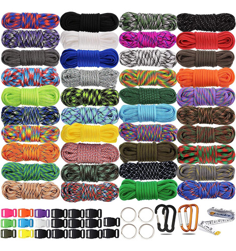 550 Paracord Tipo Iii, Kits De Cuerda De Pulsera De Par...