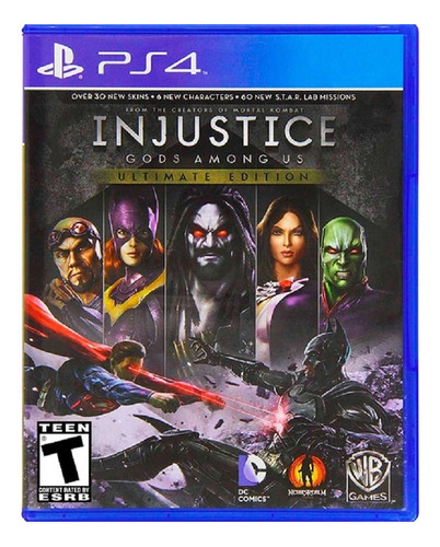 Injustice Gods Among Us Ultimate Edition - Juego Ps4 Fisico