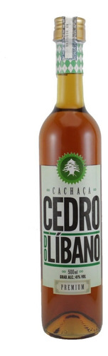 Cachaça Cedro Do Líbano Premium 500ml