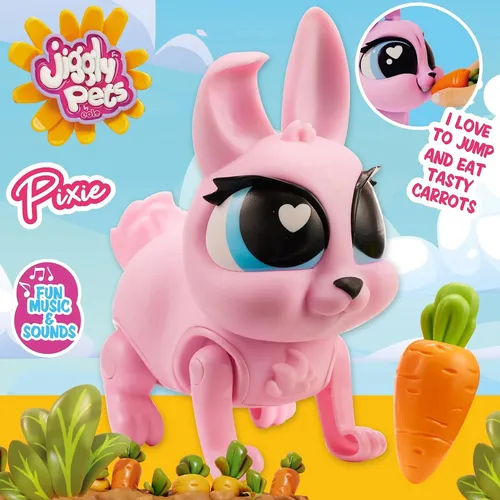 Jiggly Pets Conejo Pixie