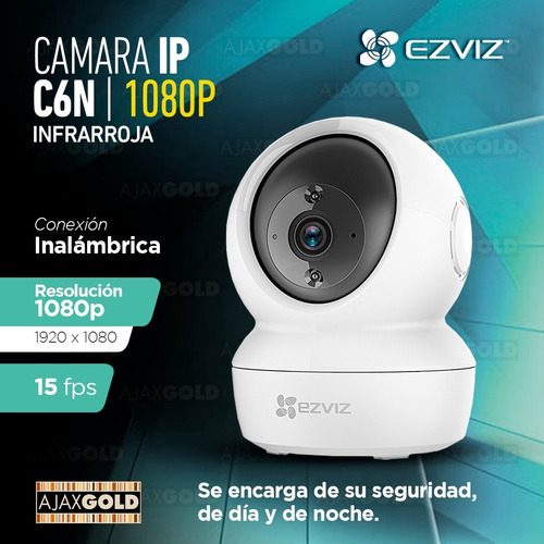 Imagen 2 de 10 de Camara Seguridad Ip 1080p Motorizado Wifi Vision Nocturna Hd
