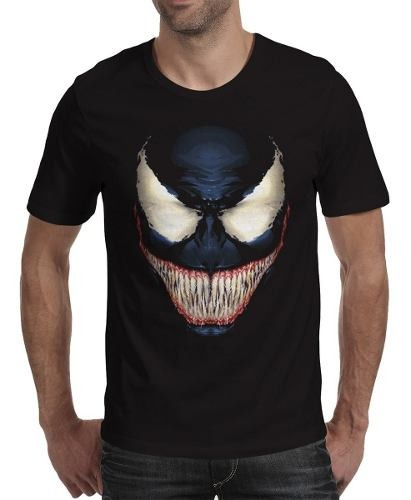 Camisa Venom Geek Camiseta Herói Spiderman Filmes Marvel