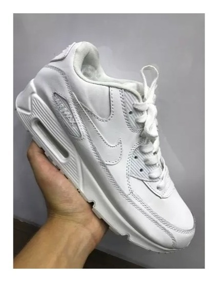 Air Max Force 90 Feminino Unissex - Sapatos Tênis Branco com o Melhores Preços no Mercado Livre Brasil