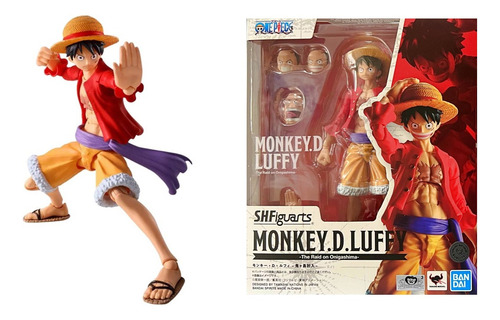 Figura Muñeco Anime One Piece Luffy Sh Figuarts Bandai