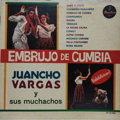 Juancho Vargas Y Sus Muchachos  Embrujo De Cumbia Lp