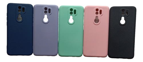 Funda Silicon Case Para Xiaomi Note 8pro  Reforzada Felpa