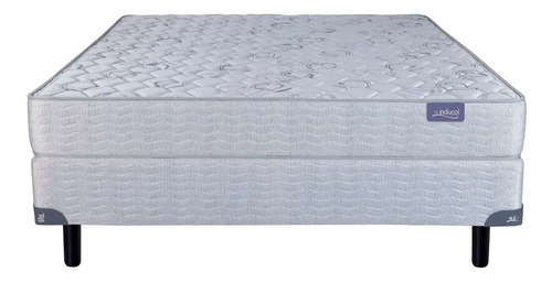Imagen 2 de 5 de Sommier Colchon Inducol Linea Dorada 130x190x20 Densidad 30