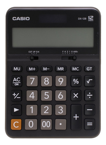 Calculadora Casio Dx-12b-bk-w 12 Digitos Zow®