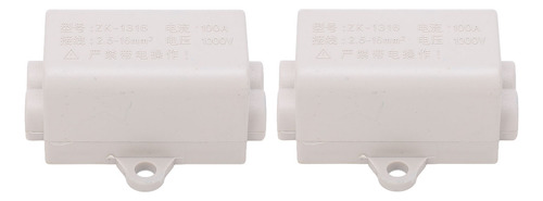 Conector De Empalme En Línea De 100a, 1000v, 2 Uds.