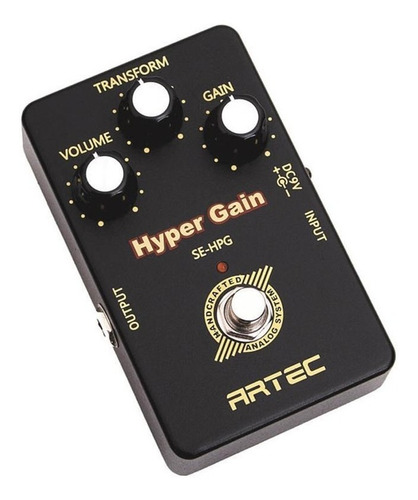 Pedal Artec Se-hpg Para Guitarra Hyper Gain