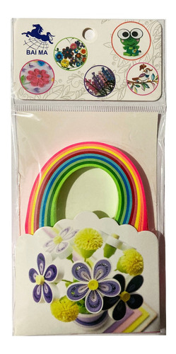 Set Filigrana 1 Cm, 10 Colores