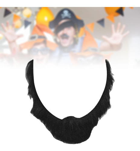Disfraz De Barba Falsa Barba Realista De Halloween Bigotes