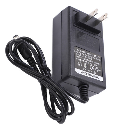 Cargador De Batería De Litio 29.4v 1a Adaptadores De Fuente