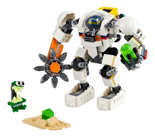Brinquedo De Montar Mech Exploração Mineira Espacial Lego Quantidade de peças 327