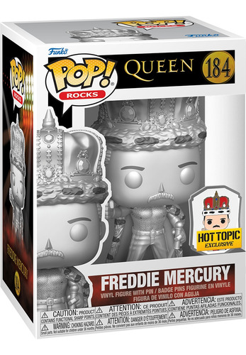 Funko Pop Rocks Queen Freddie Mercury Hot Topic