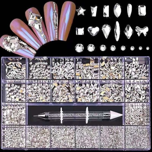 2500 Kit De Arte Para Hacer Manualidades Con Strass Cristal-