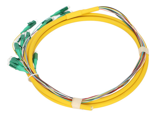 Cable Óptico De Fibra Óptica En Espiral Monomodo De 12 Hilos