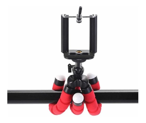 Tripode Pulpo 17cm Gopro Celular Con Cabezal Incluido Azul
