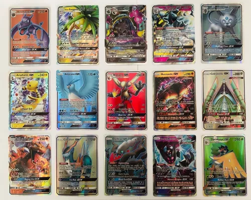 Cartas Pokemon Gx Não Repetidas (a escolher)