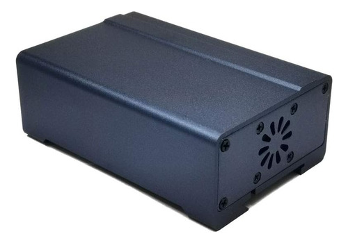 Zkeeshop Para Raspberry Pi 4 Case De Aluminio Con Ventilador