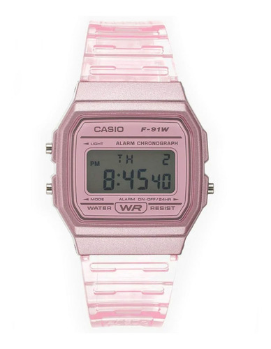 Imagen 1 de 4 de Reloj Mujer Casio F91ws-4df 100% Original