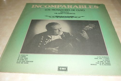 Los Trovadores Cuyo Incomparables Vinilo  10 Puntos