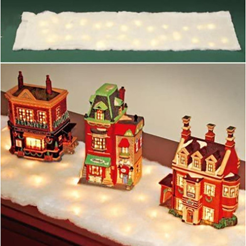La Navidad Encendió La Nieve Artificial Del Rollo 71x18inch