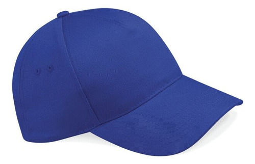 Gorra Lisa Con Visera Azul Francia Ele310af