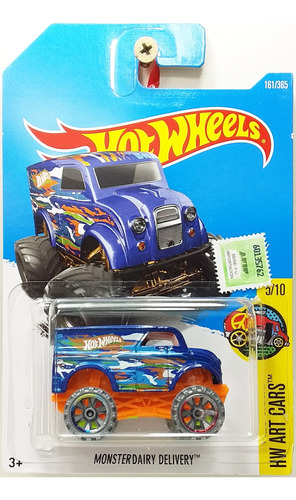 Hot Wheels Hwargento Monster Dairy Delivery J2836 2017