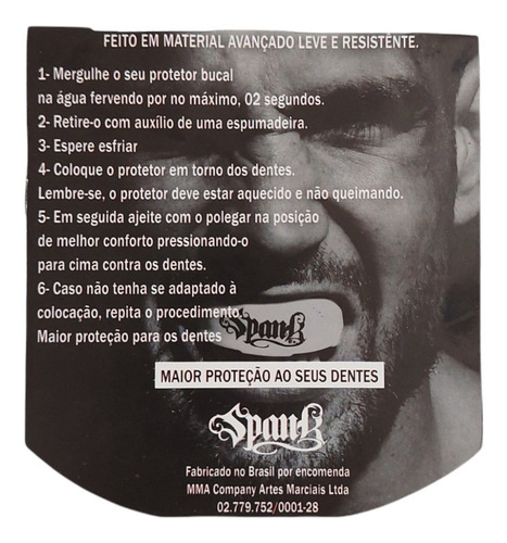 Imagem 5 de 7 de Protetor Bucal Pro Spank - Branco