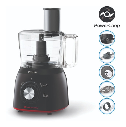 Imagen 3 de 3 de Multiprocesadora Powerchop Philips 32 Funciones Hr7632/90