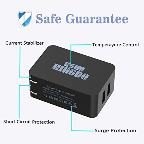 Kindle Fire Fast Charger, 5v 2.4a 24w Charger For Amazon Kin