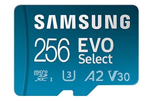 Samsung Evo Select Micro Sd-memory-card + Adaptador, 256gb M