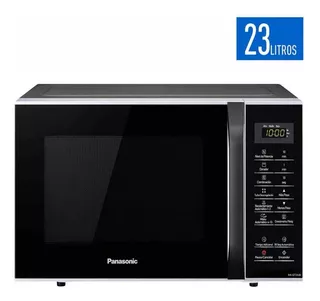 Microondas Panasonic De 23 Litros Nn-gt34jbrpk Negro