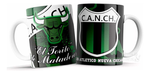 Taza Personalizada Nueva Chicago Ideal P/ Regalo Importada