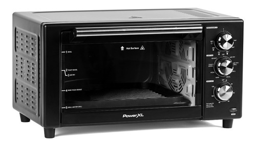 Powerxl Horno Freidora De Aire Y Grill Con Convección Negro 