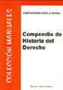 Libro Compendio De Historia Del Derecho Original