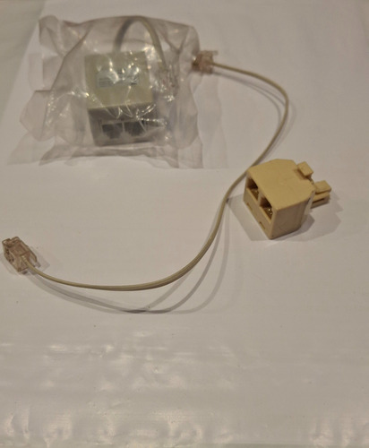 Cable Telefónico Genérico De 2 Pares Ideal Para Conexiones Gris Oscuro (Usado)