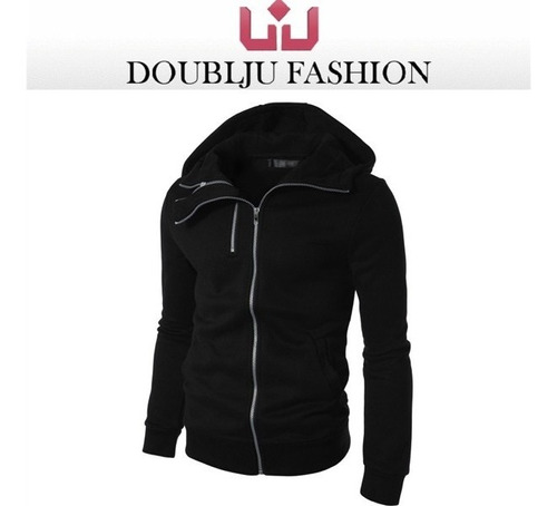 Campera/canguro Doublju H207 Negro-talle L