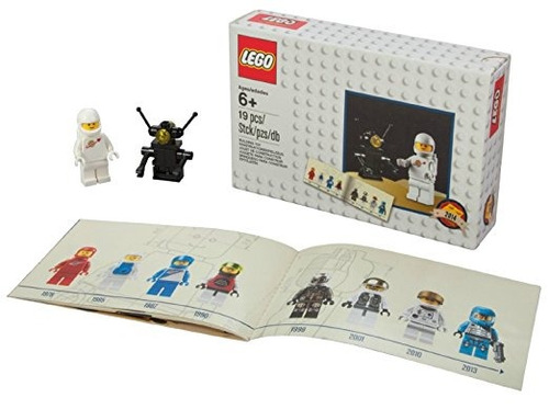 Lego Minifigure Pack  Retro Clásico Del Astronauta Y Del Rob