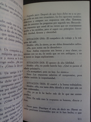 No Diga Sí Cuando Quiera Decir No - Herbert Fensterheim (Usado)