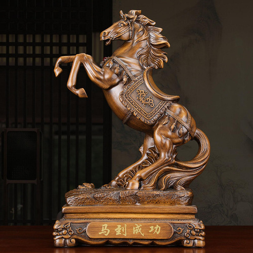 Estatua De Caballo Decorativa Ligera Para Centro De Mesa,