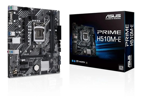 Mother Asus Prime H510m-e Intel S1200 10ma 11va M2 Hdmi