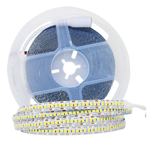 Kit C/ 12x Fita Led 2835 5m 240 Leds/m Luz Branco-frio Tensão De Operação W