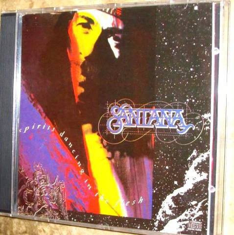 Cd Santana Spirits Dancing In The Flesh 1a Ed Br 90 