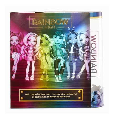 Imagem 6 de 8 de Boneca Rainbow High Fashion Amaya Raine Meninas