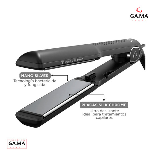 Plancha Alisadora De Pelo G Style Gama Ideal Tratamientos