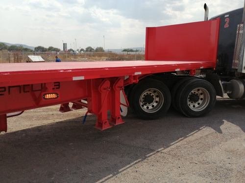 Remolque Plataforma 40ft 2025 3 Ejes Enllantada Marca Venpol