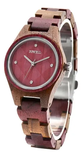 Reloj de madera para mujer hotsell